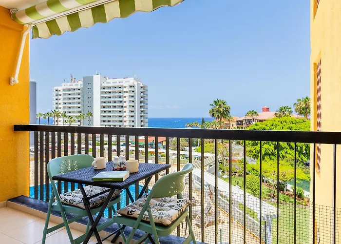 32 Bright Copacabana Ocean View Free Wifi Lejlighed Costa Adeje (Tenerife)